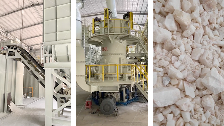 CLUM Vertical Roller Mill Excels in Calcite Grinding in India